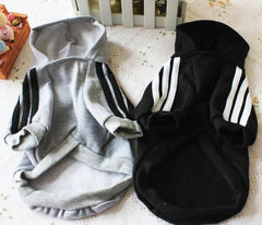 S-5XL Pet Dog Hoodies for Small Medium Large Breed Dogs, Fleece Lined Pullover Pitbull Sweatshirt Casual Sports Clothes Apparel