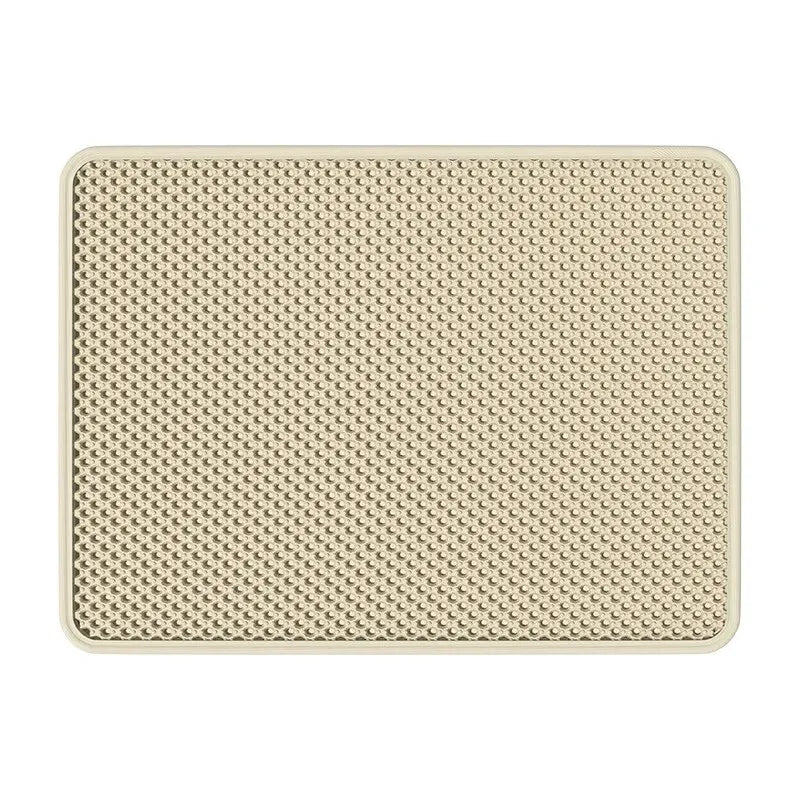 EVA double-layer cat litter pad, waterproof and non-slip mat.