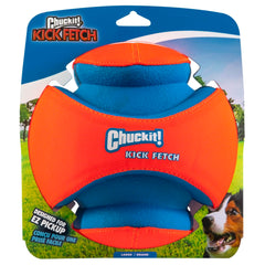 "Chuckit! Kick Fetch Ball Dog Toy for interactive outdoor play with easy-to-kick design"