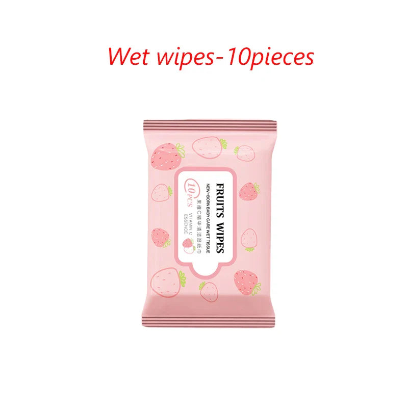 "Double-sided pet hair removal brush for cats and dogs with grooming wipes"