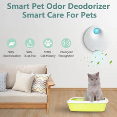 home fresh meals home fresh meals Smart cat odor purifier designed for litter boxes, featuring deodorizing and air purification technology to keep your home smelling fresh.