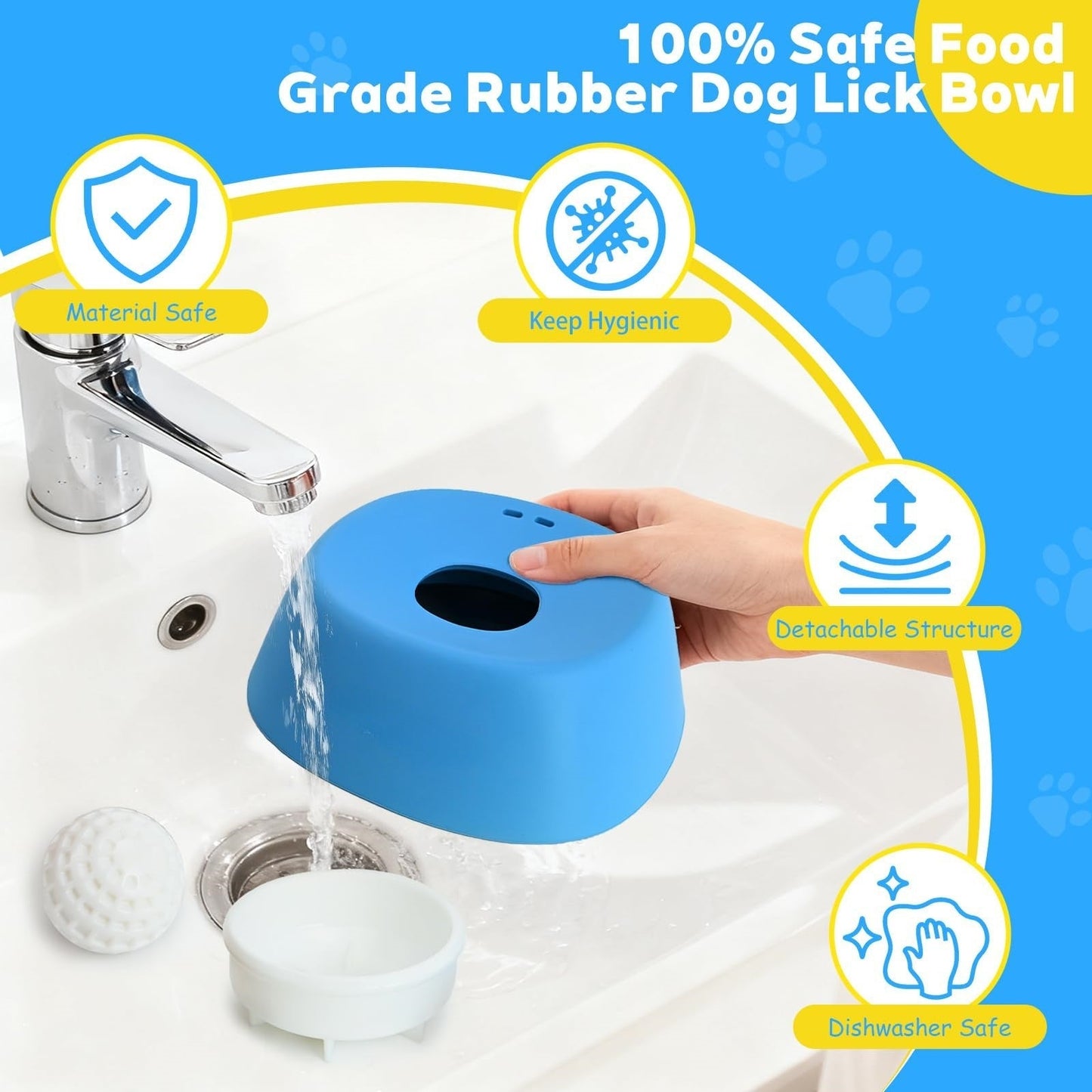 Dog Licking Bowl with Ball Shop1105447154 Store