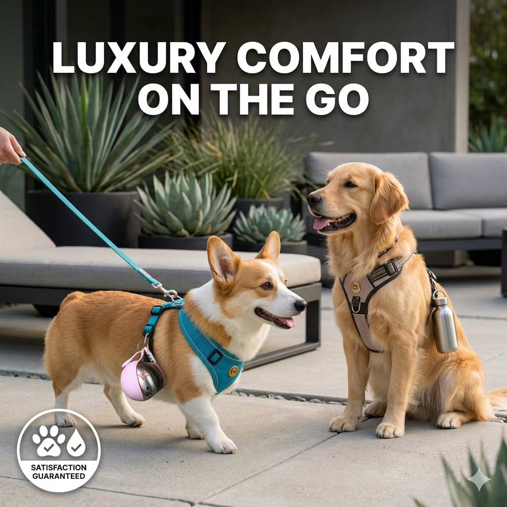 ShappyDay Pet 2-in-1 water bottle with integrated bowl for easy hydration on the go, featuring clear design and portable size.