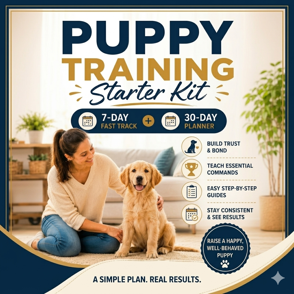Ultimate Puppy Training Starter Bundle — 4 PDF Digital Download