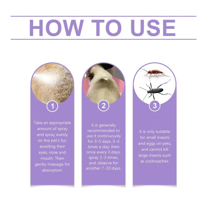 Pet Flea Repellent Spray My Store
