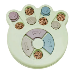 "Dog puzzle toys slow feeder interactive IQ food dispenser"
