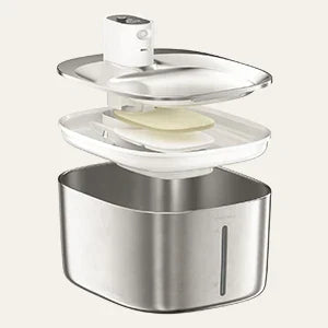 "APETDOLA 4L wireless cat water fountain with auto sensor for fresh automatic dog water bowl  pet drinking water"