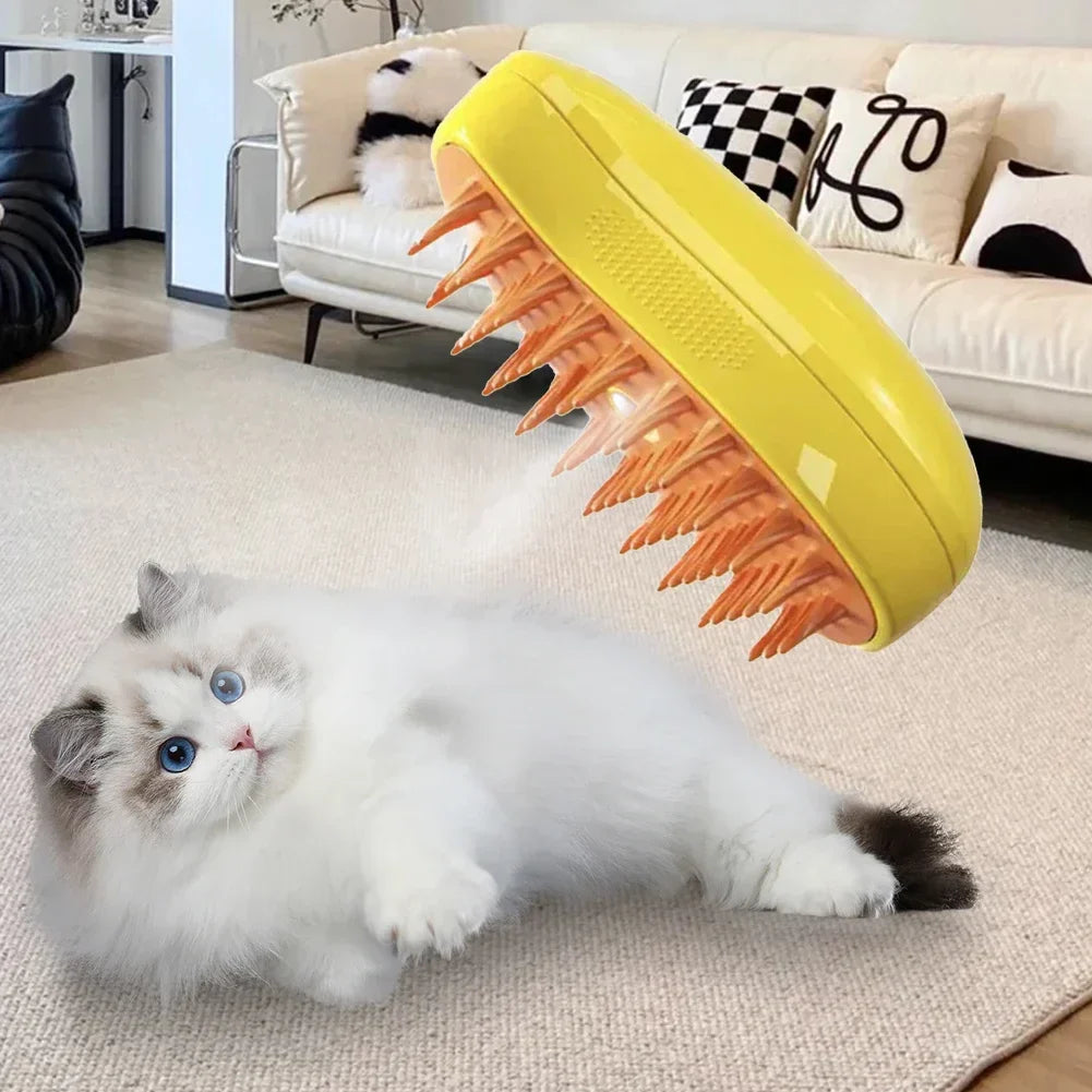 3-in-1 Pet Spray Massage Brush | Folding Cat & Dog Hair Removal Comb - SHAPPYDAY