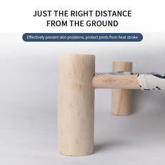 "Detachable raised cat hammock bed with moisture-proof washable mat, ideal for cats and small dogs"

