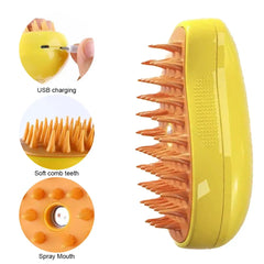 3-in-1 Pet Spray Massage Brush | Folding Cat & Dog Hair Removal Comb - SHAPPYDAY