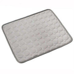 Extra large dog cooling mat for summer, pet cold bed.