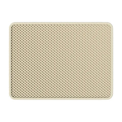 EVA double-layer cat litter pad, waterproof and non-slip mat.