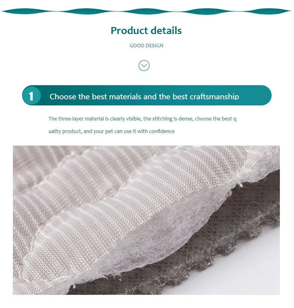 Extra large dog cooling mat with durable, pet-friendly materials and special cooling technology, ideal for summer comfort.