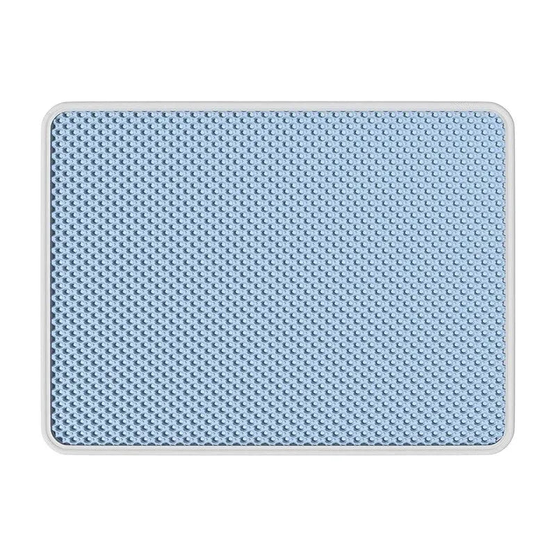 EVA Double-Layer Cat Litter Pad, waterproof, non-slip, easy-clean mat.