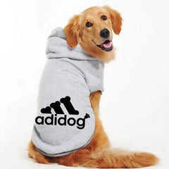 S-5XL Pet Dog Hoodies for Small Medium Large Breed Dogs, Fleece Lined Pullover Pitbull Sweatshirt Casual Sports Clothes Apparel