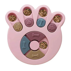 "Dog puzzle toys slow feeder interactive IQ food dispenser"