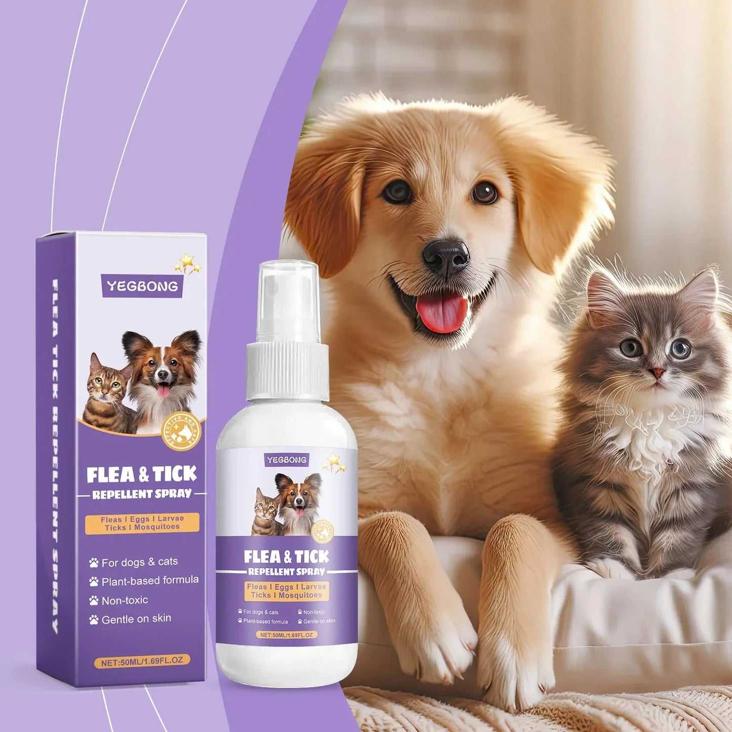 Pet Flea Repellent Spray My Store
