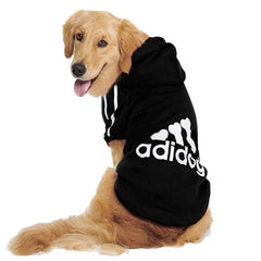 S-5XL Pet Dog Hoodies for Small Medium Large Breed Dogs, Fleece Lined Pullover Pitbull Sweatshirt Casual Sports Clothes Apparel