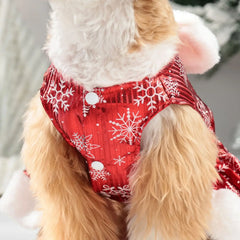 New Pet Clothes Christmas Snow Princess Skirt Dog Clothing Cat Christmas Party