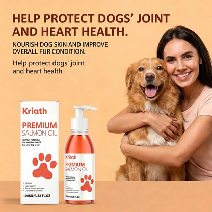 Premium Salmon Fish Oil Coat Supplement My Store
