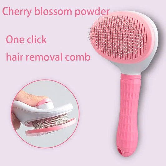 how to prevent dog shedding Pet hair remover brush and grooming comb for dogs and cats, designed to remove loose hair, reduce shedding, and provide gentle grooming.