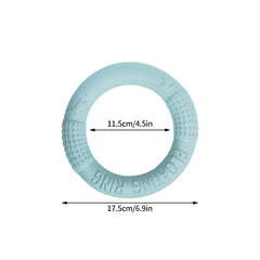 "Interactive dog training ring puller flying disk toy for outdoor play"