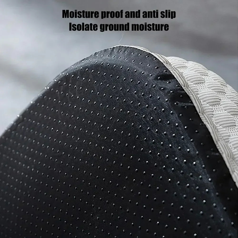 "Pet cooling ice pad for dogs and cats, washable and self-cooling for summer comfort"