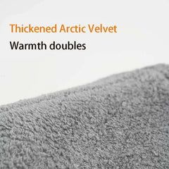 Thickened Arctic Velvet close-up, enhancing warmth for Soft Pet Bed Tent House.