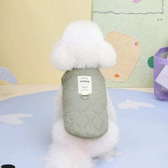 Winter pet dog vest jacket for small and medium dogs, warm cotton clothes for Yorkie, Chihuahua, Maltese, Bulldog.