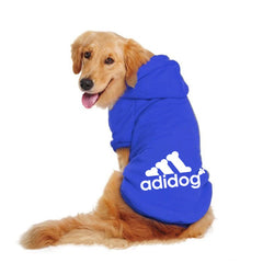 S-5XL Pet Dog Hoodies for Small Medium Large Breed Dogs, Fleece Lined Pullover Pitbull Sweatshirt Casual Sports Clothes Apparel