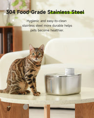 "APETDOLA 4L wireless cat water fountain with auto sensor for fresh automatic dog water bowl pet drinking water"