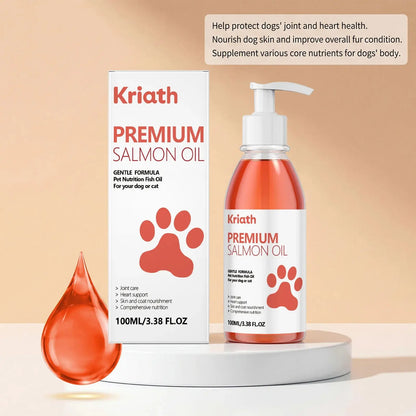 Premium Salmon Fish Oil Coat Supplement My Store