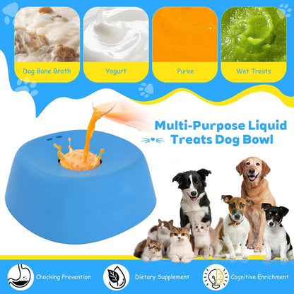 Dog Licking Bowl with Ball Shop1105447154 Store