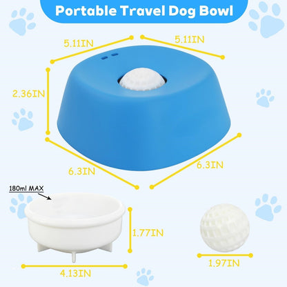 Dog Licking Bowl with Ball Shop1105447154 Store