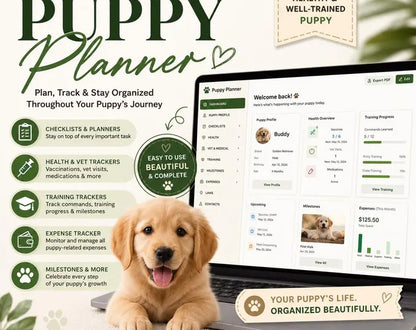 Ultimate Puppy Training Starter Bundle — 4 PDF Digital Download