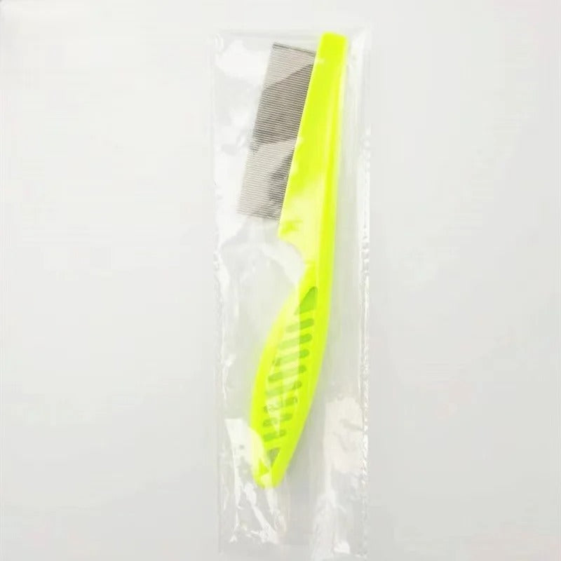 Pet Hair Shedding Comb Stainless Steel Flea Comb