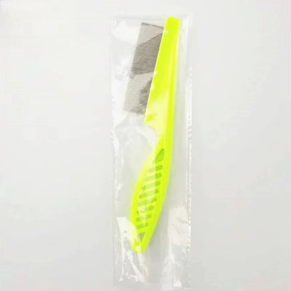 Pet Hair Shedding Comb Stainless Steel Flea Comb